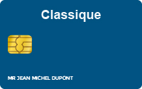 carte bancaire classique