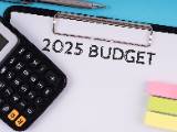 Un document avec inscrit budget 2025